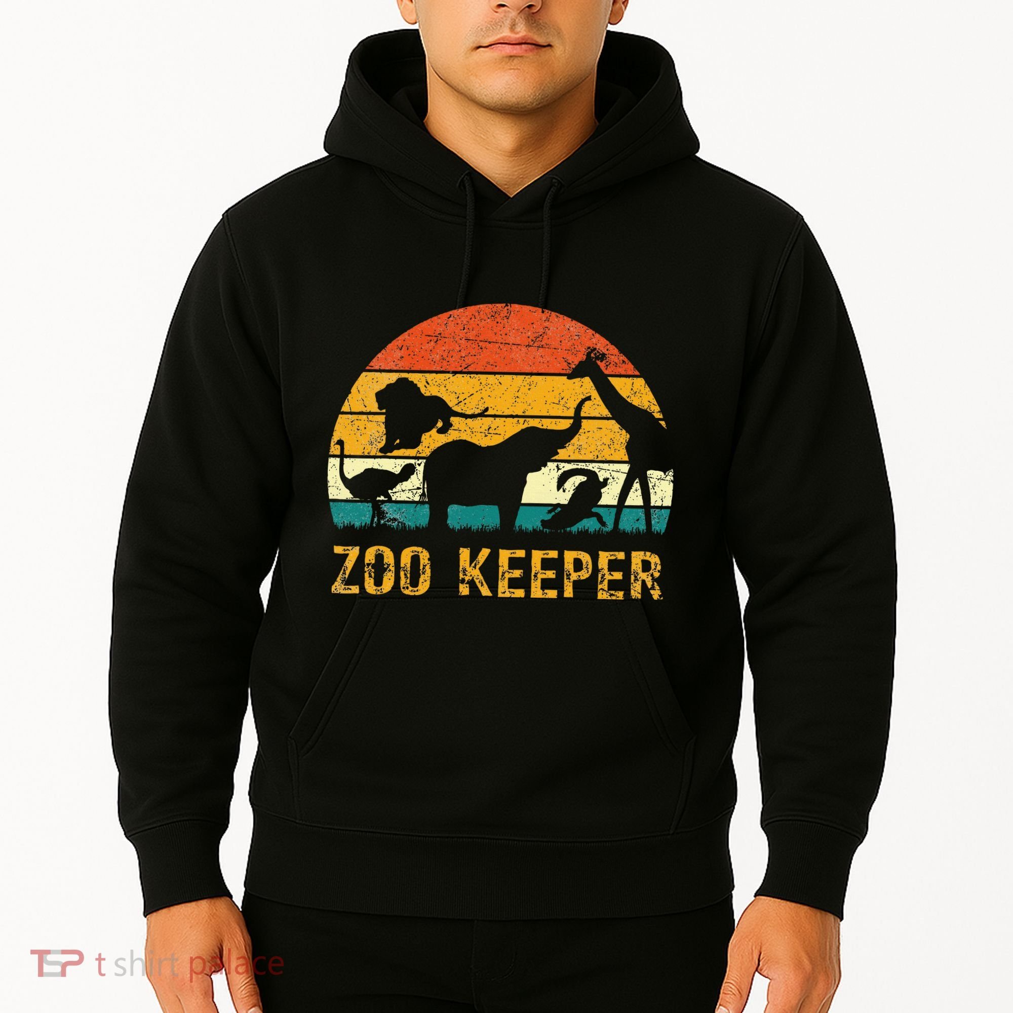 Zoo Keeper Funny Halloween Costume Hoodie