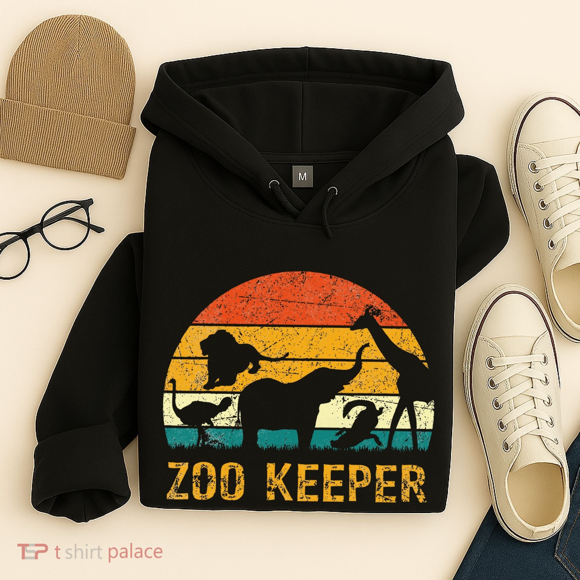 Zoo Keeper Funny Halloween Costume Hoodie