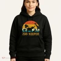 Zoo Keeper Funny Halloween Costume Hoodie thumb 5