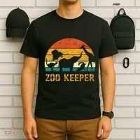 Zoo Keeper Funny Halloween Costume T-Shirt thumb 6