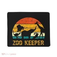Zoo Keeper Funny Halloween Costume Mousepad thumb 0