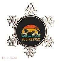 Zoo Keeper Funny Halloween Costume Ornament thumb 0