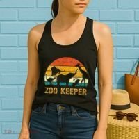 Zoo Keeper Funny Halloween Costume Women's Tank Top thumb 2