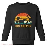Zoo Keeper Funny Halloween Costume Toddler Sweatshirt thumb 0
