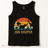 Zoo Keeper Funny Halloween Costume Tank Top thumb 2