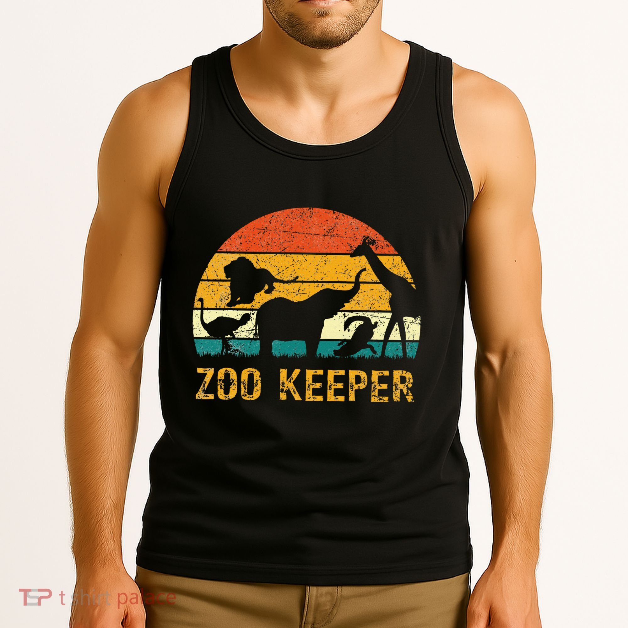 Zoo Keeper Funny Halloween Costume Tank Top