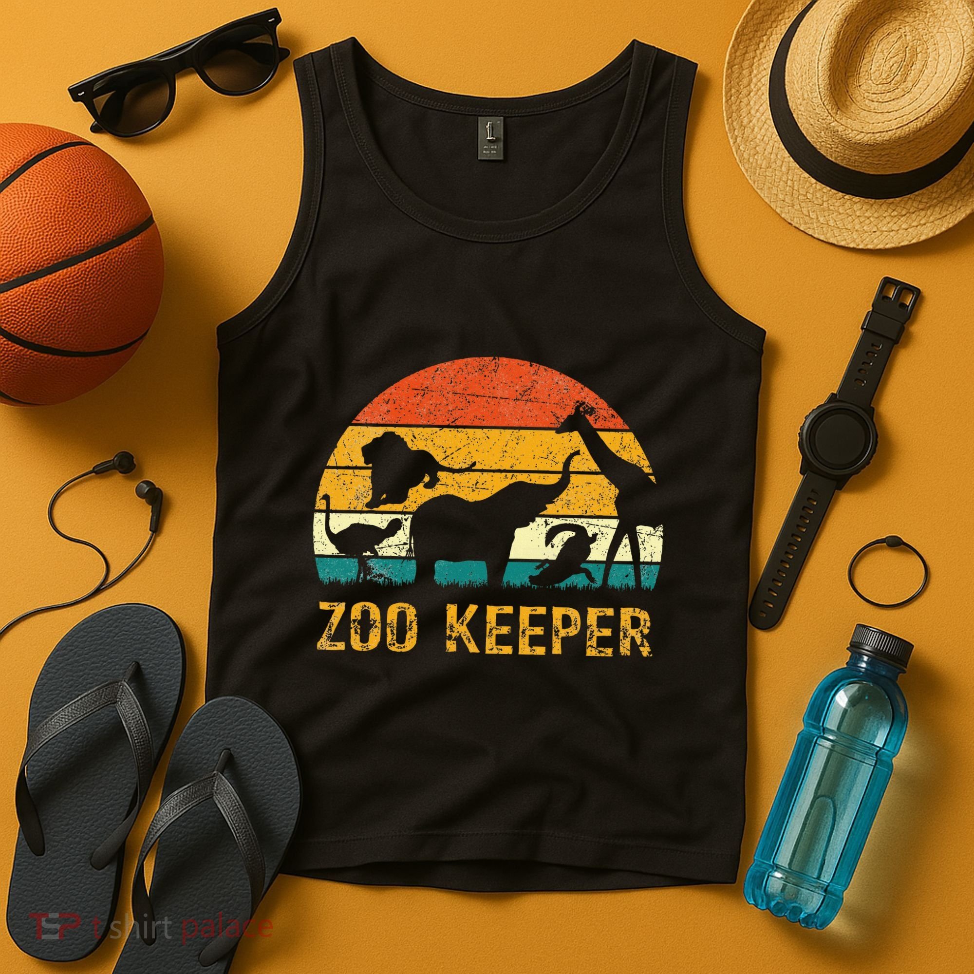 Zoo Keeper Funny Halloween Costume Tank Top