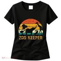 Zoo Keeper Funny Halloween Costume Women's T-Shirt thumb 0