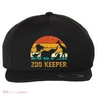 Zoo Keeper Funny Halloween Costume Wool Snapback Cap thumb 0