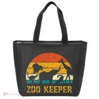 Zoo Keeper Funny Halloween Costume Tote Bag thumb 0