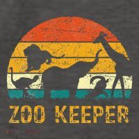 Zoo Keeper Funny Halloween Costume Vector Backpack thumb 2