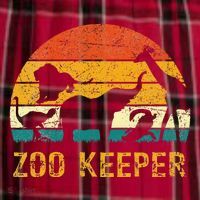 Zoo Keeper Funny Halloween Costume Men's Flannel Plaid Pajama Pants thumb 2