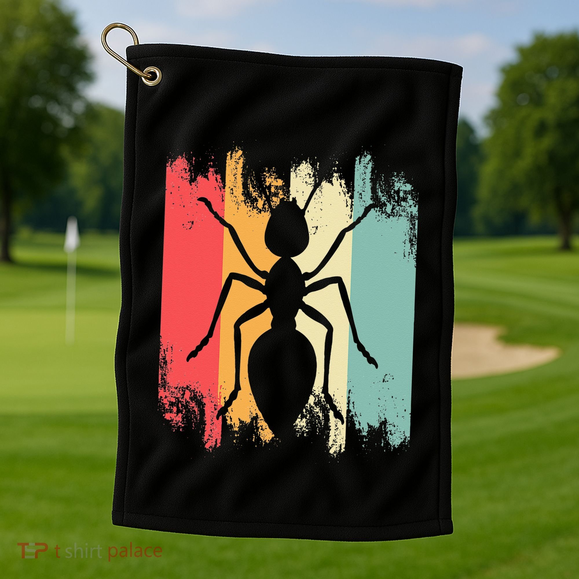 Zoo Keeper Gift Insects Nature Animal Ant Golf Towel