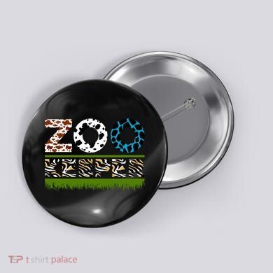 Zoo Keeperfunny Gift For Zoo Keeper Button