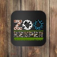 Zoo Keeperfunny Gift For Zoo Keeper Coaster thumb 0