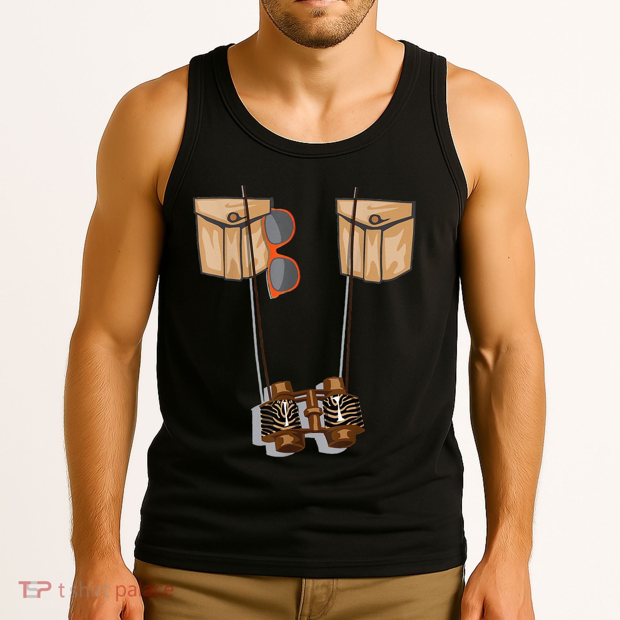 Zoo Keeper Halloween Costume DIY Jungle Safari Explorer Tank Top