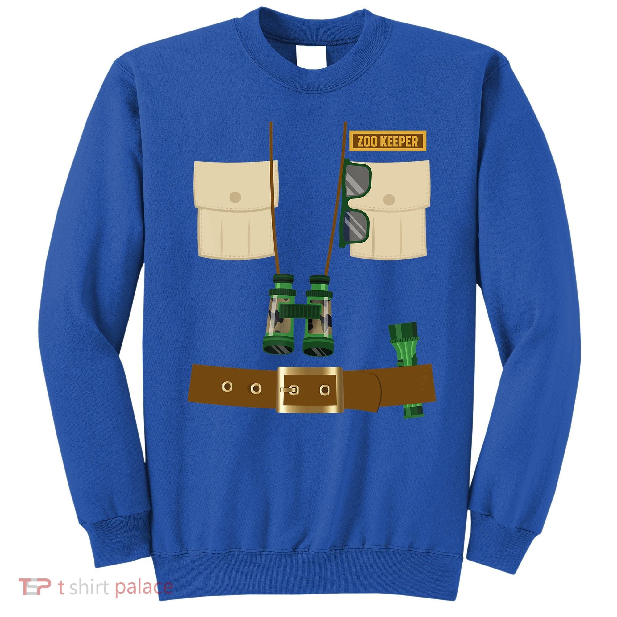 Zoo Keeper Halloween Costume Diy Gift Jungle Safari Explorer Gift Sweatshirt