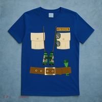 Zoo Keeper Halloween Costume Diy Gift Jungle Safari Explorer Gift T-Shirt thumb 5