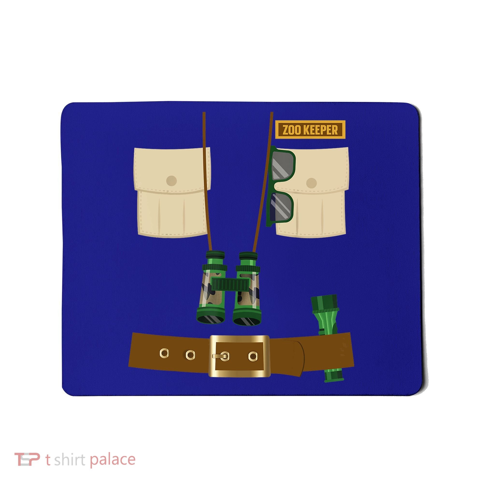 Zoo Keeper Halloween Costume Diy Gift Jungle Safari Explorer Gift Mousepad
