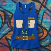 Zoo Keeper Halloween Costume Diy Gift Jungle Safari Explorer Gift Women's Tank Top thumb 3
