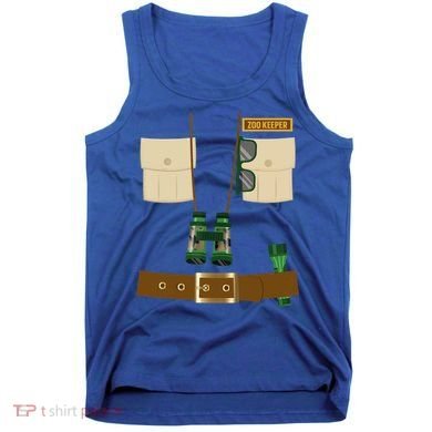 Zoo Keeper Halloween Costume Diy Gift Jungle Safari Explorer Gift Tank Top