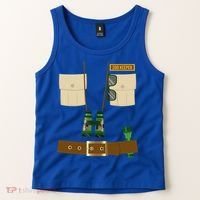 Zoo Keeper Halloween Costume Diy Gift Jungle Safari Explorer Gift Tank Top thumb 2