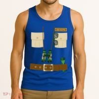 Zoo Keeper Halloween Costume Diy Gift Jungle Safari Explorer Gift Tank Top thumb 3