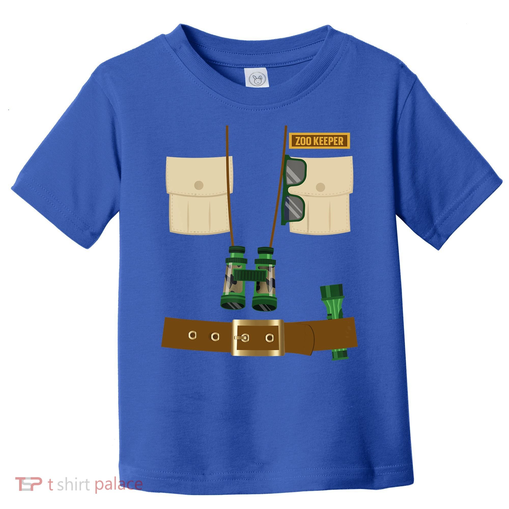 Zoo Keeper Halloween Costume Diy Gift Jungle Safari Explorer Gift Toddler T-Shirt