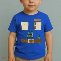 Zoo Keeper Halloween Costume Diy Gift Jungle Safari Explorer Gift Toddler T-Shirt thumb 2