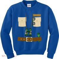 Zoo Keeper Halloween Costume Diy Gift Jungle Safari Explorer Gift Kids Sweatshirt thumb 0