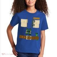 Zoo Keeper Halloween Costume Diy Gift Jungle Safari Explorer Gift Kids T-Shirt thumb 2