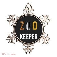 Zoo Keeper Halloween Ornament thumb 0