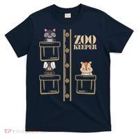 Zoo Keeper Halloween Safari Adult Men Women Costume T-Shirt thumb 0