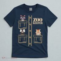 Zoo Keeper Halloween Safari Adult Men Women Costume T-Shirt thumb 5