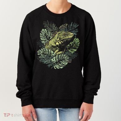 Zoo Keeper Lizard Lover Gift Iguana Women's Sweatshirt