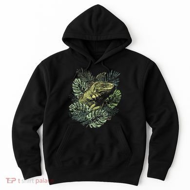 Zoo Keeper Lizard Lover Gift Iguana Hoodie