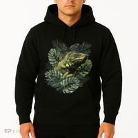 Zoo Keeper Lizard Lover Gift Iguana Hoodie thumb 2