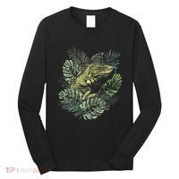 Zoo Keeper Lizard Lover Gift Iguana Long Sleeve Shirt thumb 0