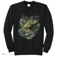Zoo Keeper Lizard Lover Gift Iguana Sweatshirt thumb 0