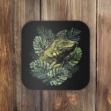 Zoo Keeper Lizard Lover Gift Iguana Coaster