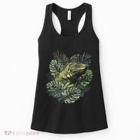 Zoo Keeper Lizard Lover Gift Iguana Women's Tank Top thumb 0