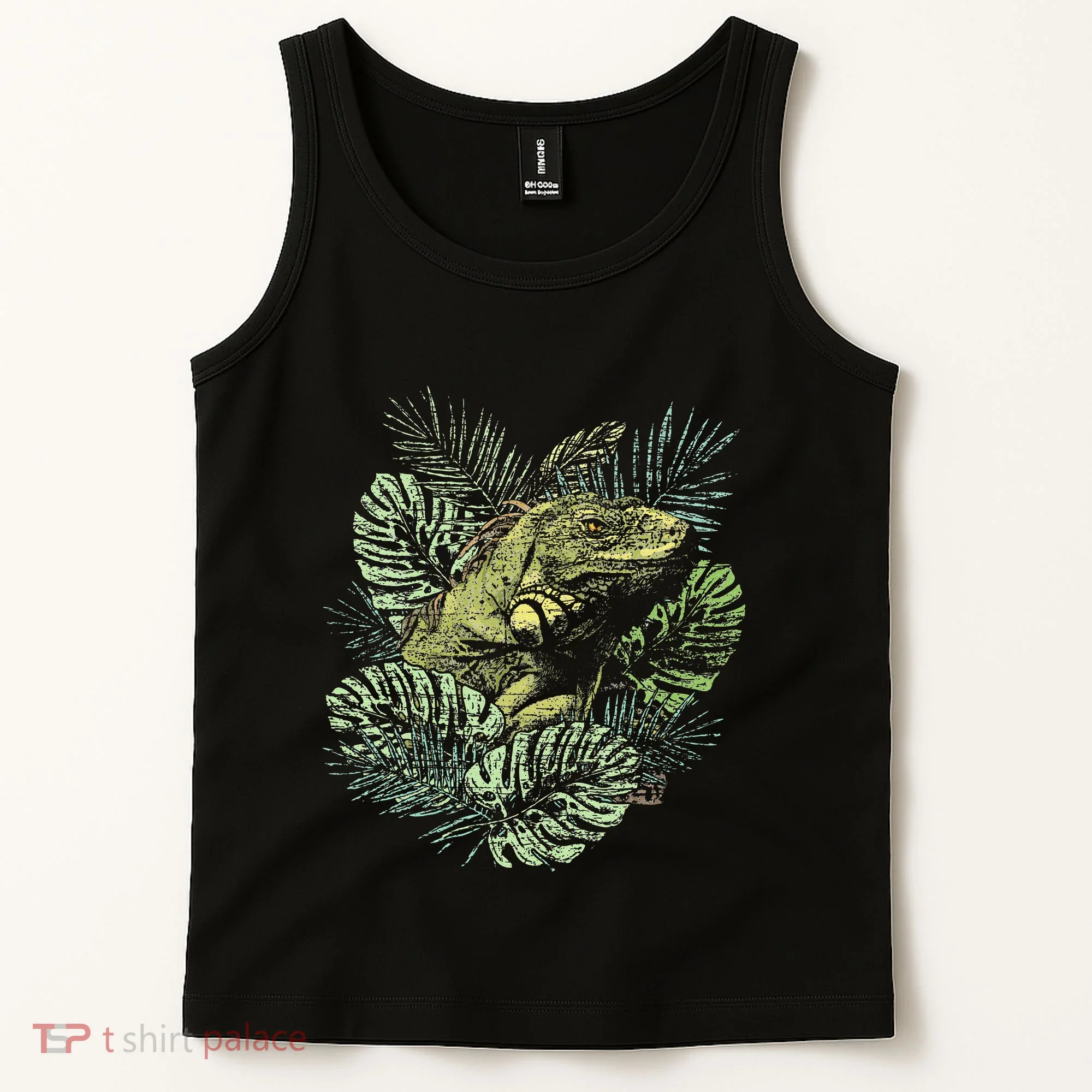 Zoo Keeper Lizard Lover Gift Iguana Tank Top