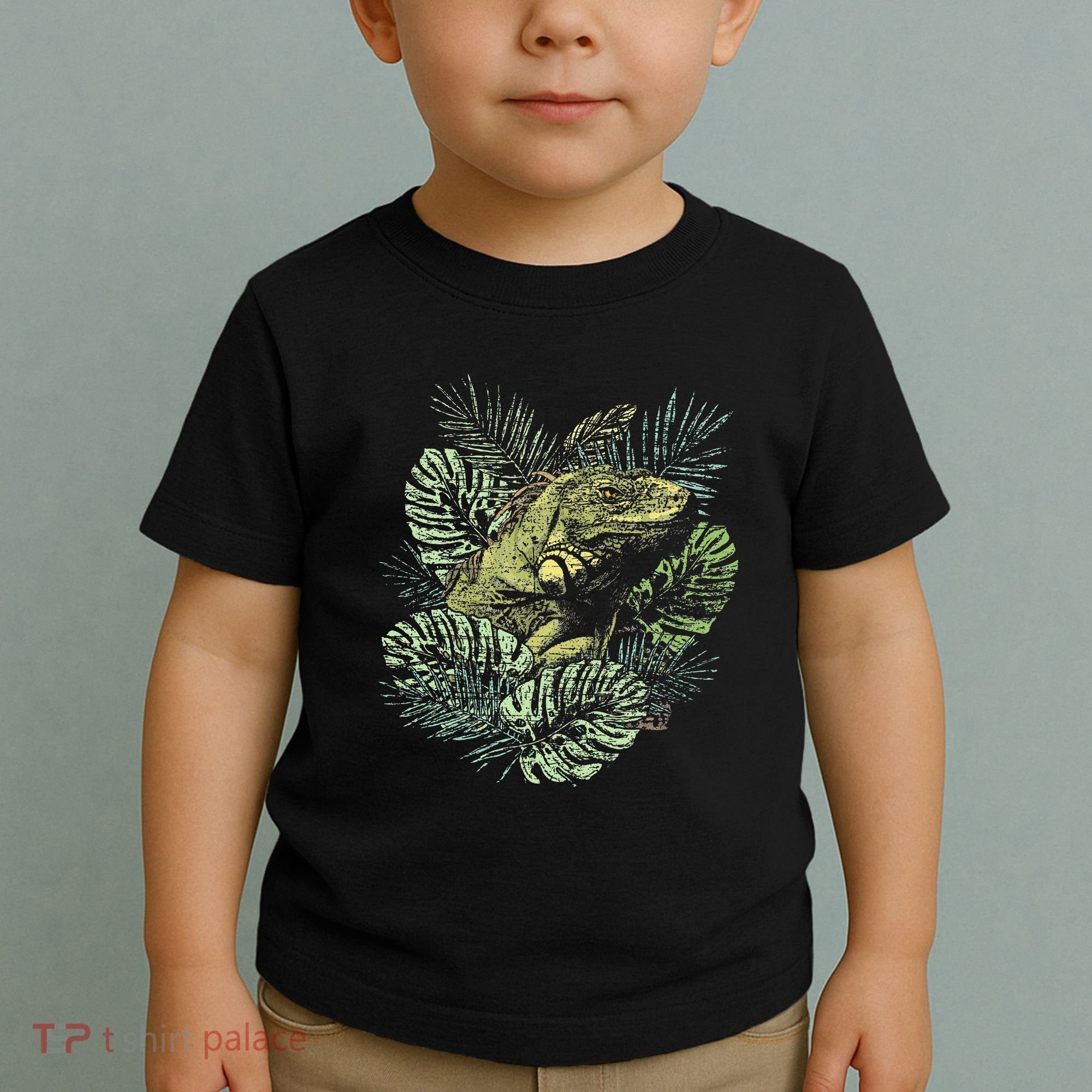 Zoo Keeper Lizard Lover Gift Iguana Toddler T-Shirt