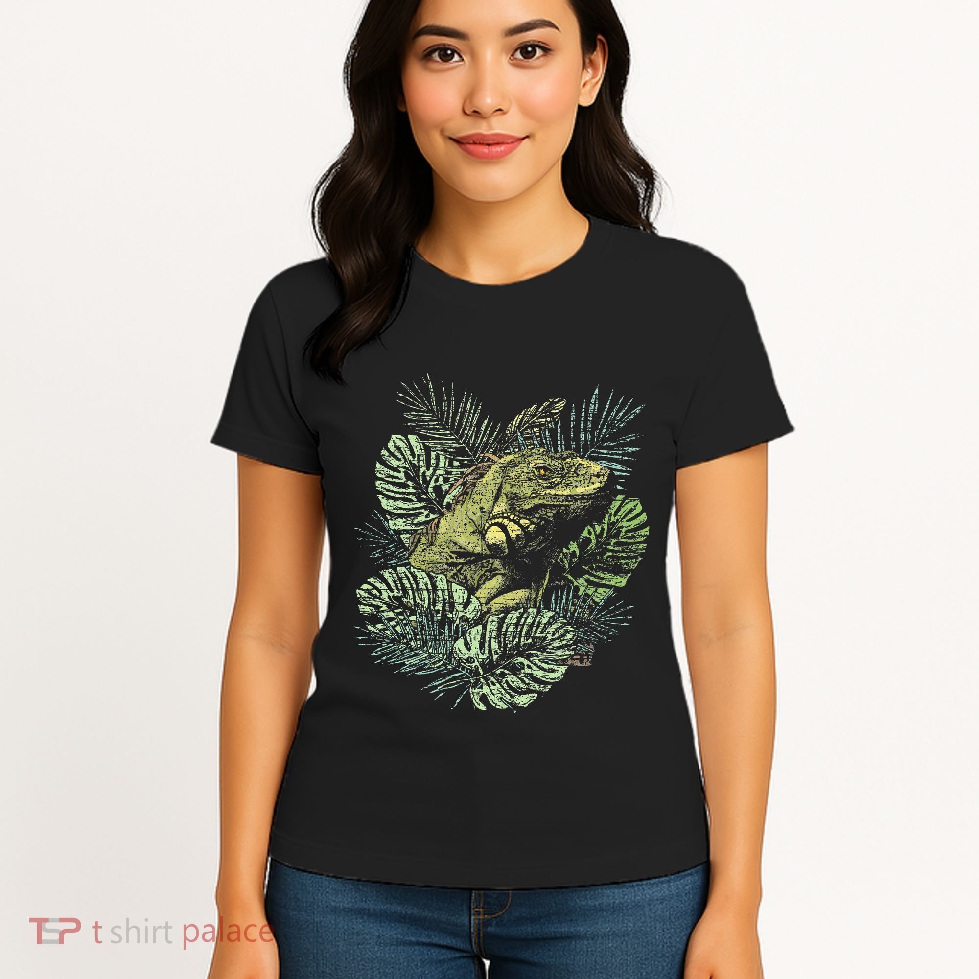 Zoo Keeper Lizard Lover Gift Iguana Women's T-Shirt
