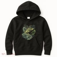 Zoo Keeper Lizard Lover Gift Iguana Kids Hoodie thumb 0