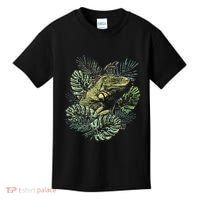 Zoo Keeper Lizard Lover Gift Iguana Kids T-Shirt thumb 0