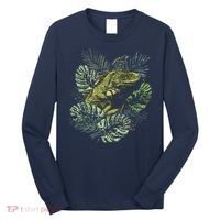 Zoo Keeper Lizard Lover Gift Iguana Long Sleeve Shirt thumb 0