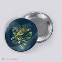 Zoo Keeper Lizard Lover Gift Iguana Button thumb 0