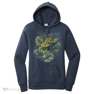 Zoo Keeper Lizard Lover Gift Iguana Women's Hoodie