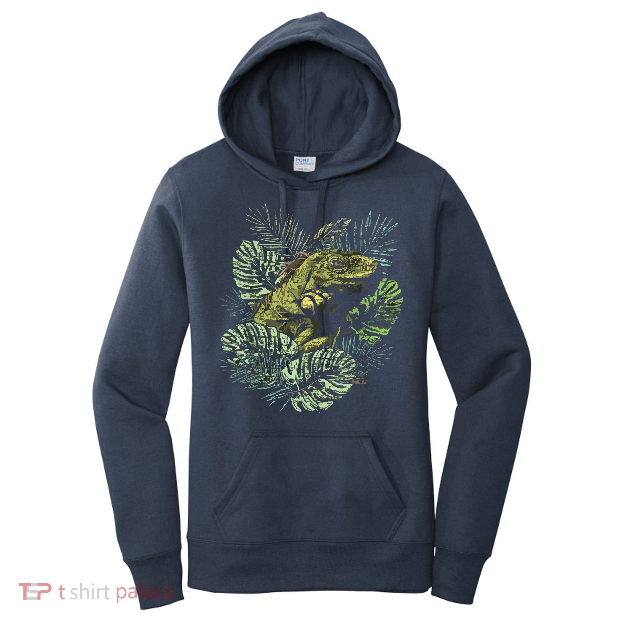 Zoo Keeper Lizard Lover Gift Iguana Women's Hoodie